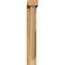 Ekena Millwork Traditional Block Rough Sawn Bracket w/ Offset Brace, Western Red Cedar, 4"W x 18"D x 26"H BKT0402X18X26TRA05RWR - alternate 2